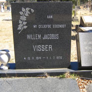VISSER Willem Jacobus 1914-1976 