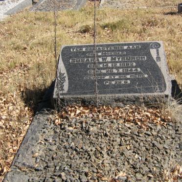 MYBURGH Susara W. 1882-1944