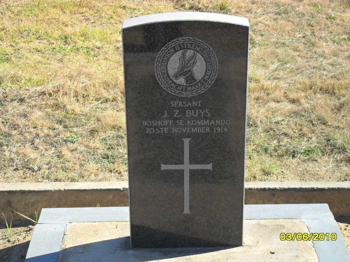 BUYS J. Z.  ?-1914