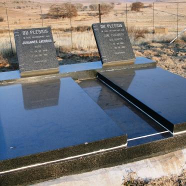 PLESSIS Johannes Jacobus, du 1908-1981 &amp; Jane Elizabeth SCHUTTE 1912-1987 