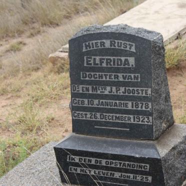 JOOSTE Elfrida 1878-1923