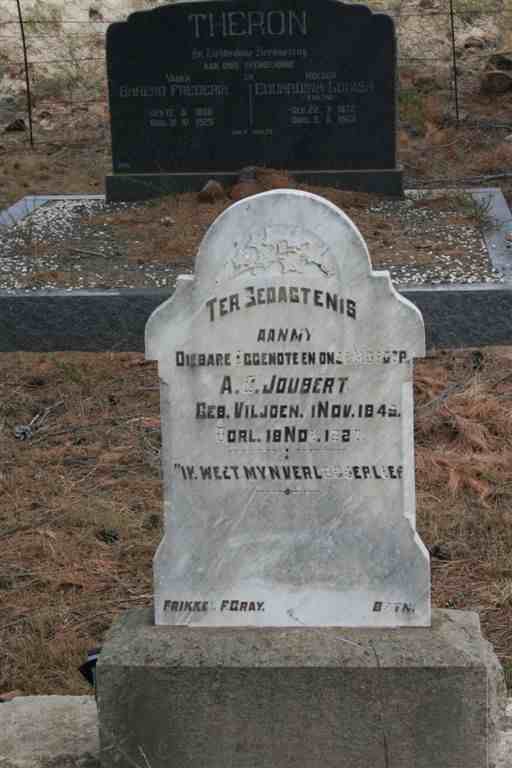 JOUBERT A.I. nee VILJOEN 1849-1927