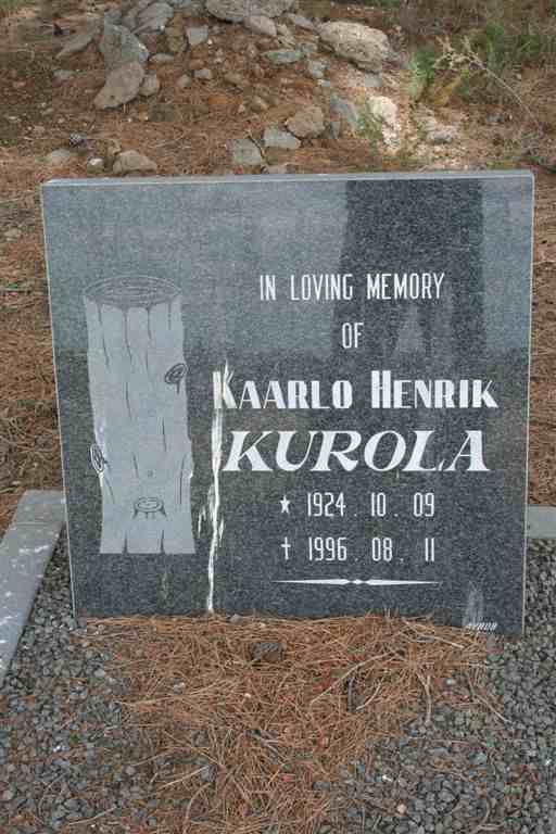 KUROLA Kaarlo Henrik 1924-1996