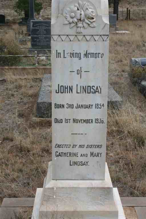 LINDSAY John 1854-1936