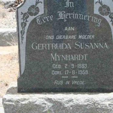 MYNHARDT Gertruida Susanna 1883-1958