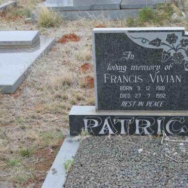 PATRICK Francis Vivian 1918-1992