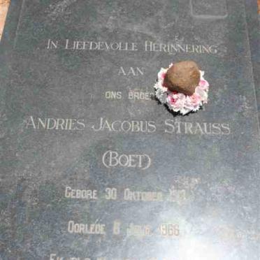 STRAUSS Andries Jacobus 1913-1966