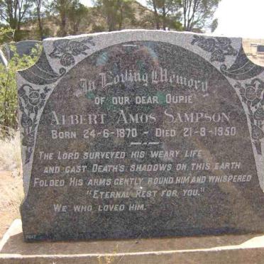 SAMPSON Albert Amos 1870-1950