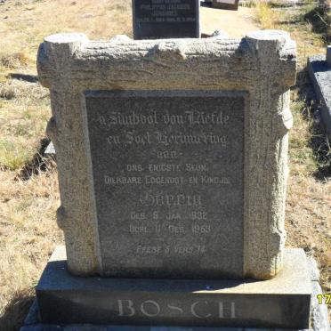 BOSCH Gerrie 1932-1953