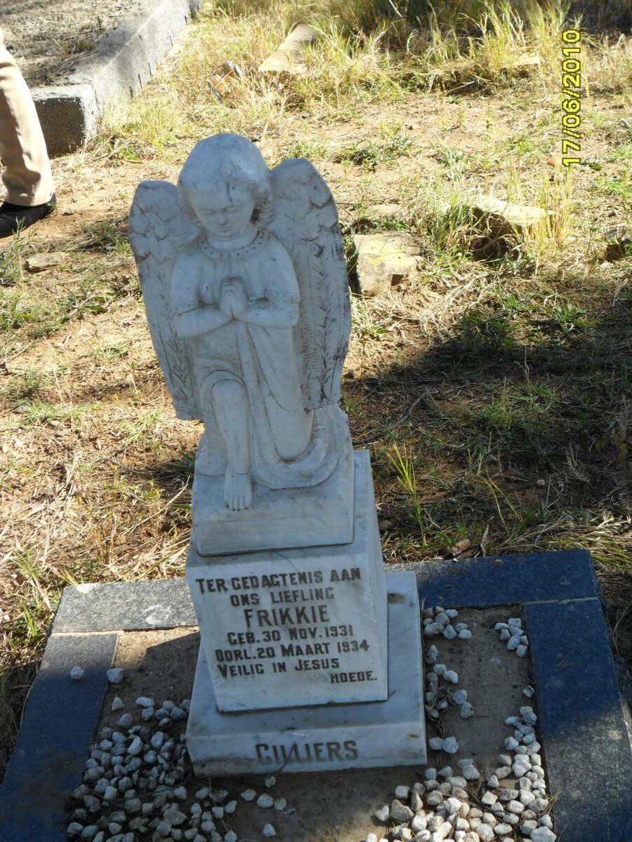 CILLIERS Frikkie 1931-1934