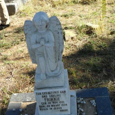 CILLIERS Frikkie 1931-1934