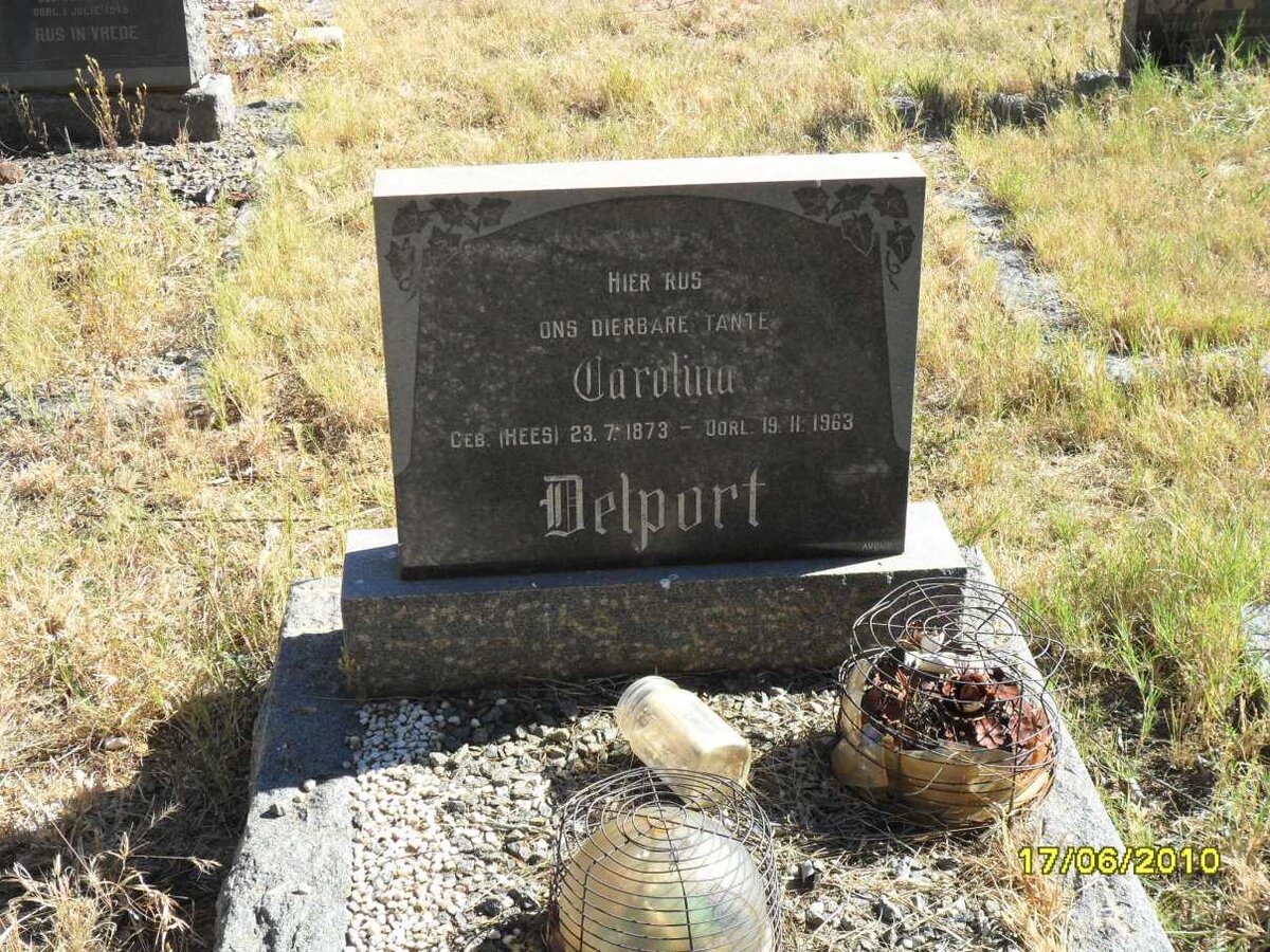 DELPORT Carolina 1873-1963