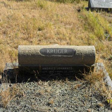 KRUGER Andries Johannes 1926-19?
