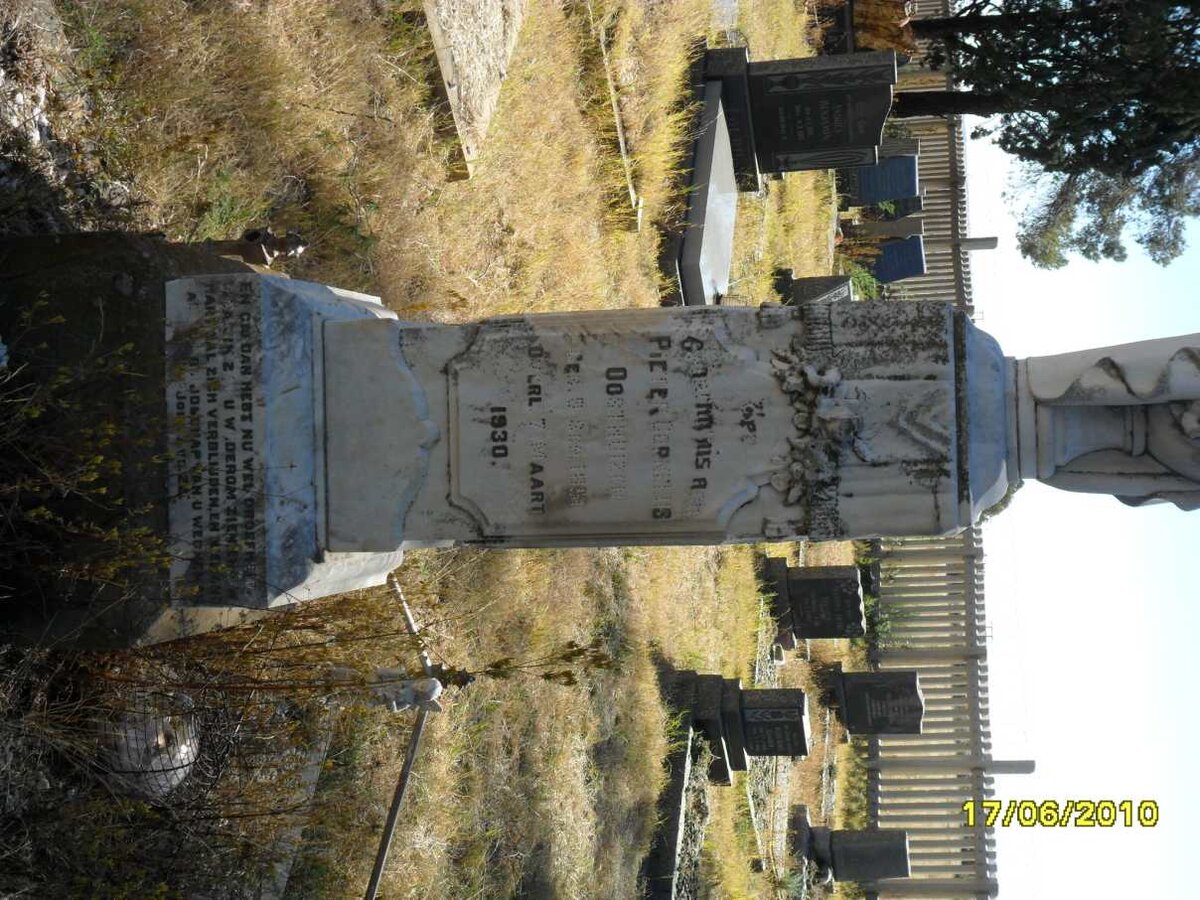 OOSTHUIZEN Pieter Cornelius -1930