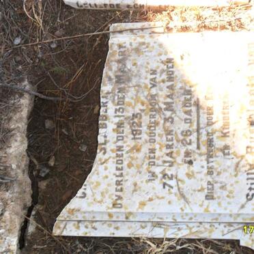 SLABBERT Stephina Catharina -1923