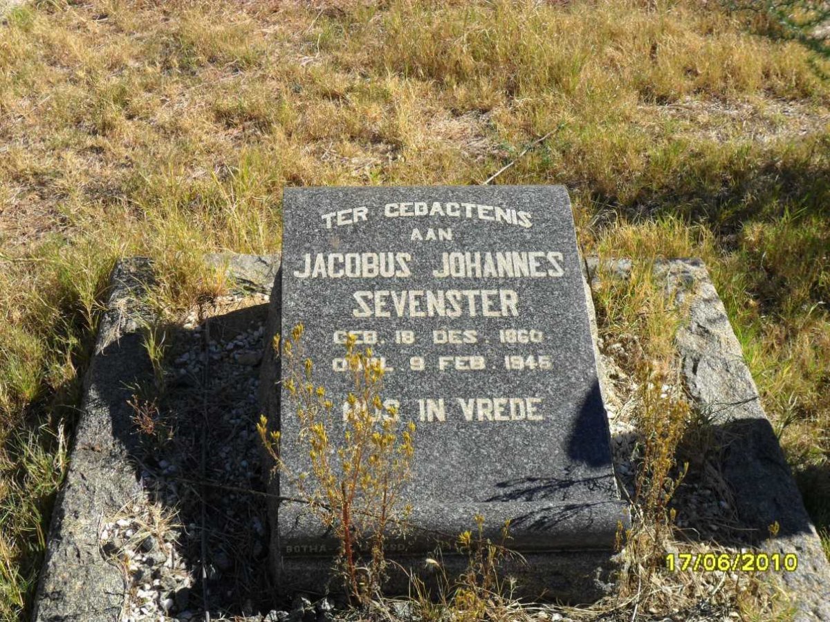 SEVENSTER Jacobus Johannes 1860-1945