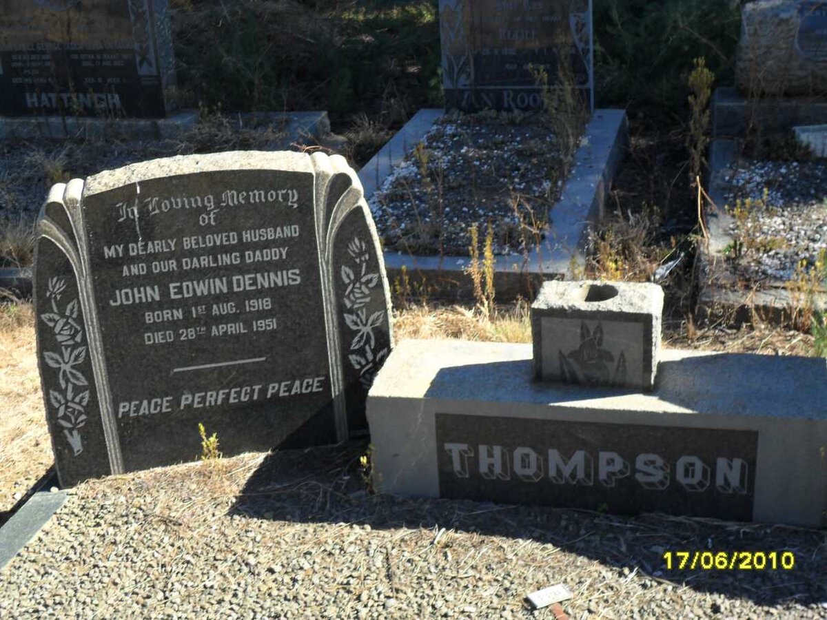 THOMPSON John Edwin Dennis 1918-1951