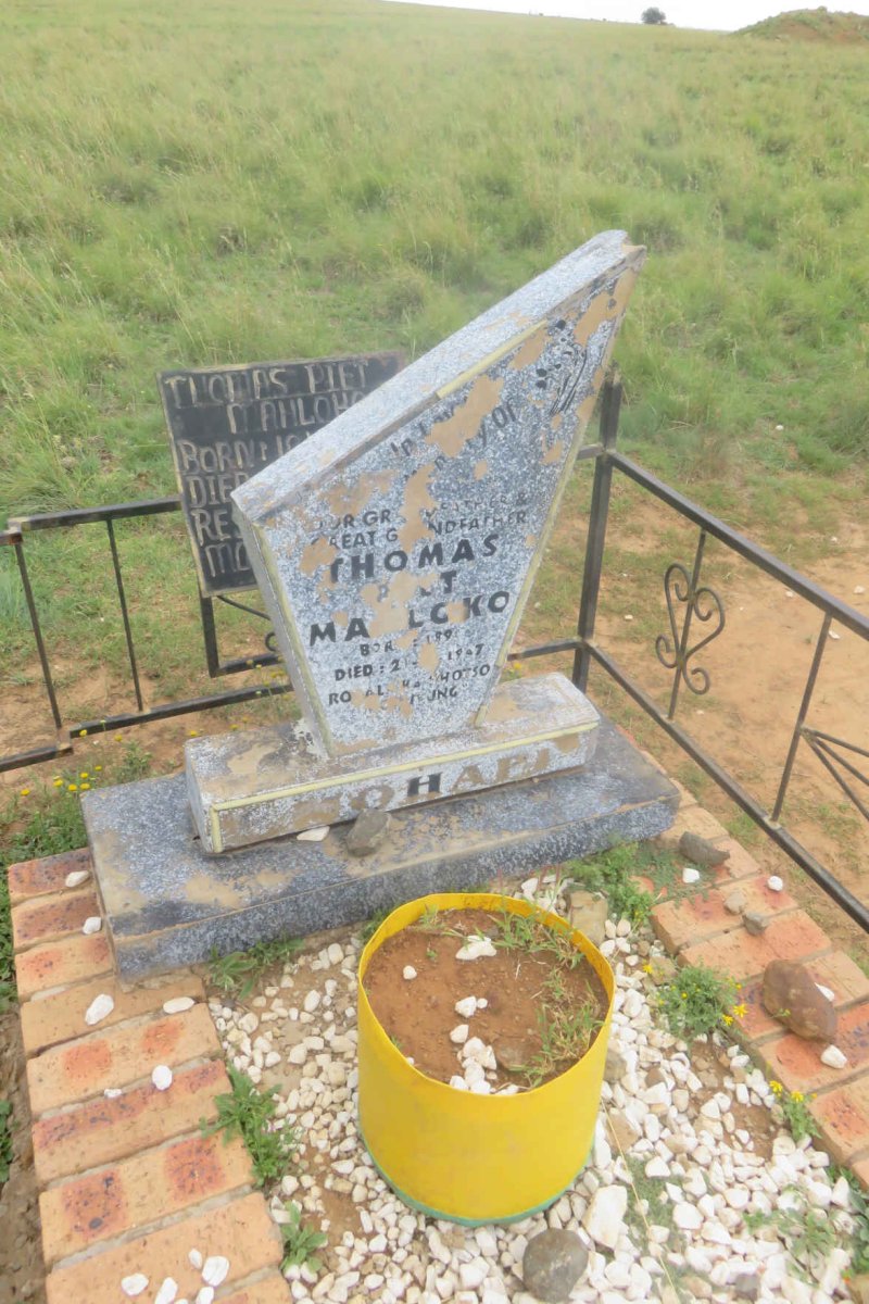 MAHLOKO Thomas Piet 189?-1947