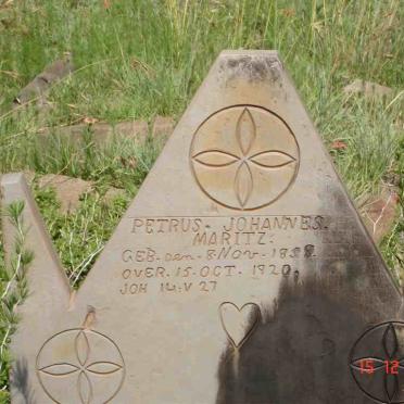 MARITZ Petrus Johannes 1858-1920