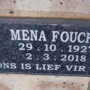 FOUCHE Mena 1927-2018