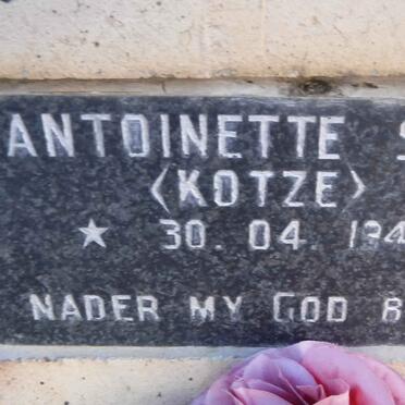 SMIT Antoinette nee KOTZE 1947-