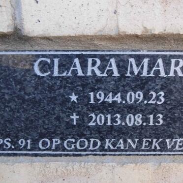 MARX Clara 1944-2013