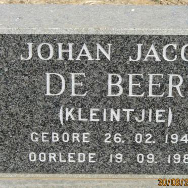 BEER Johan Jacob, de 1945-1985