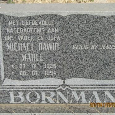 BORNMAN Michael Dawid Maree 1925-1994