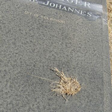 BURGER Pierre Johannes 1931-1972