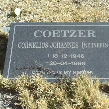 COETZER Cornelius Johannes 1946-1999