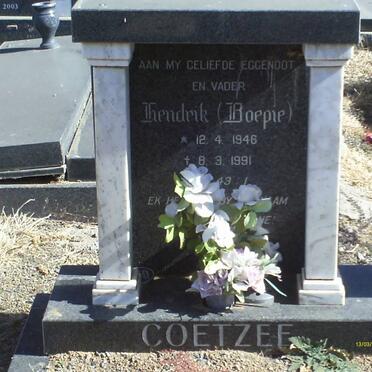 COETZEE Hendrik 1946-1991