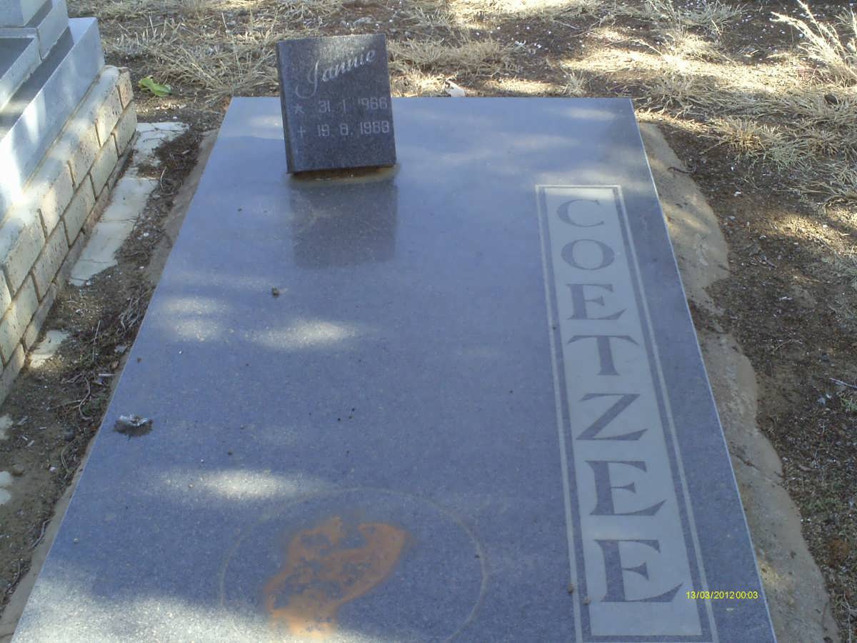 COETZEE Jannie 1966-1988