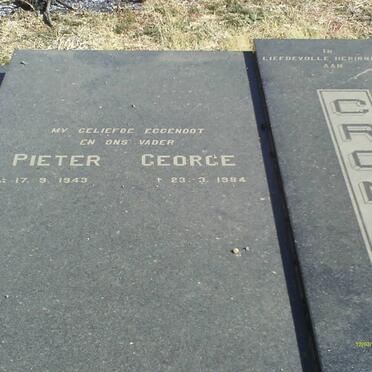 CRONJE Pieter George 1943-1984