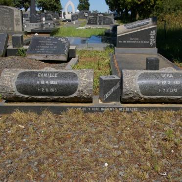 D'ASSONVILLE Camille 1898-1973 &amp; Dora 1893-1973