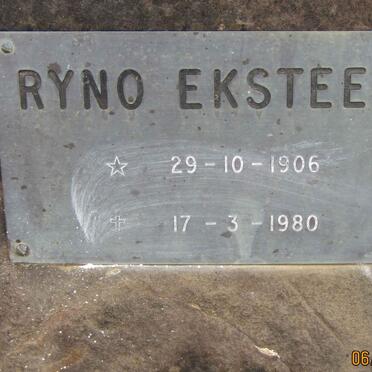 EKSTEEN Ryno 1906-1980