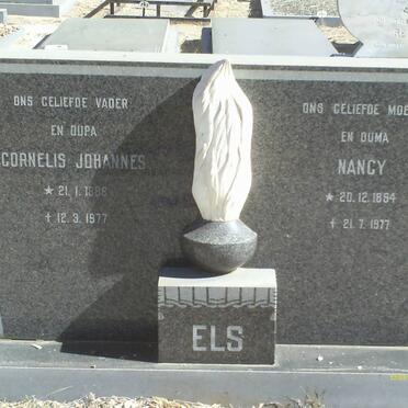 ELS Cornelis Johannes 1888-1977 &amp; Nancy 1894-1977