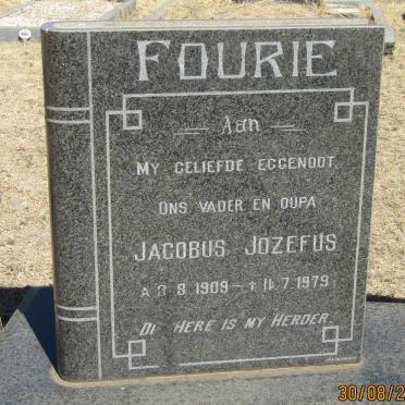 FOURIE Jacobus Jozefus 1909-1979