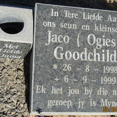 GOODCHILD Jaco 1998-1999