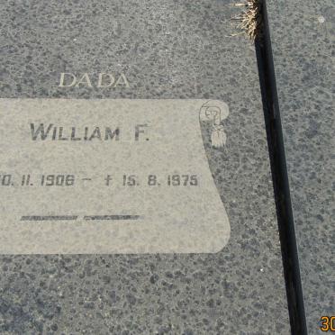 HAHN William F. 1906-1975 &amp; Marthe 1911-1975