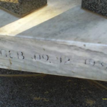 KOTZE Jacobus Jan 1937-1988 