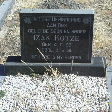 KOTZE Izak 1968-1991