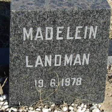 LANDMAN Madelein 1978-1978