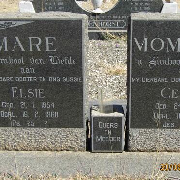 MOMBERG Cecilia 1951-1968 :: MARE Elsie 1954-1968