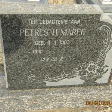 MAREE Petrus H. 1903- &amp; Martha M.J.A. CRONJE 1899-1964