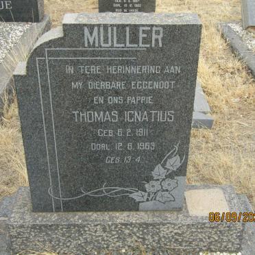MULLER Thomas Ignatius 1911-1963