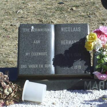 MARITZ Nicolaas Hermanus 1928-1979