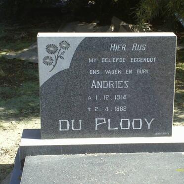 PLOOY Andries, du 1914-1982