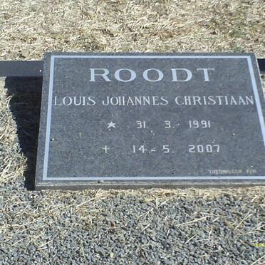 ROODT Louis Johannes Christiaan 1991-2007