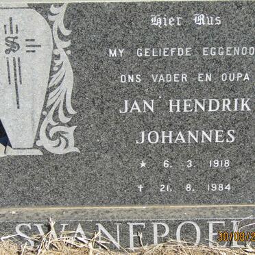 SWANEPOEL Jan Hendrik Johannes 1918-1984