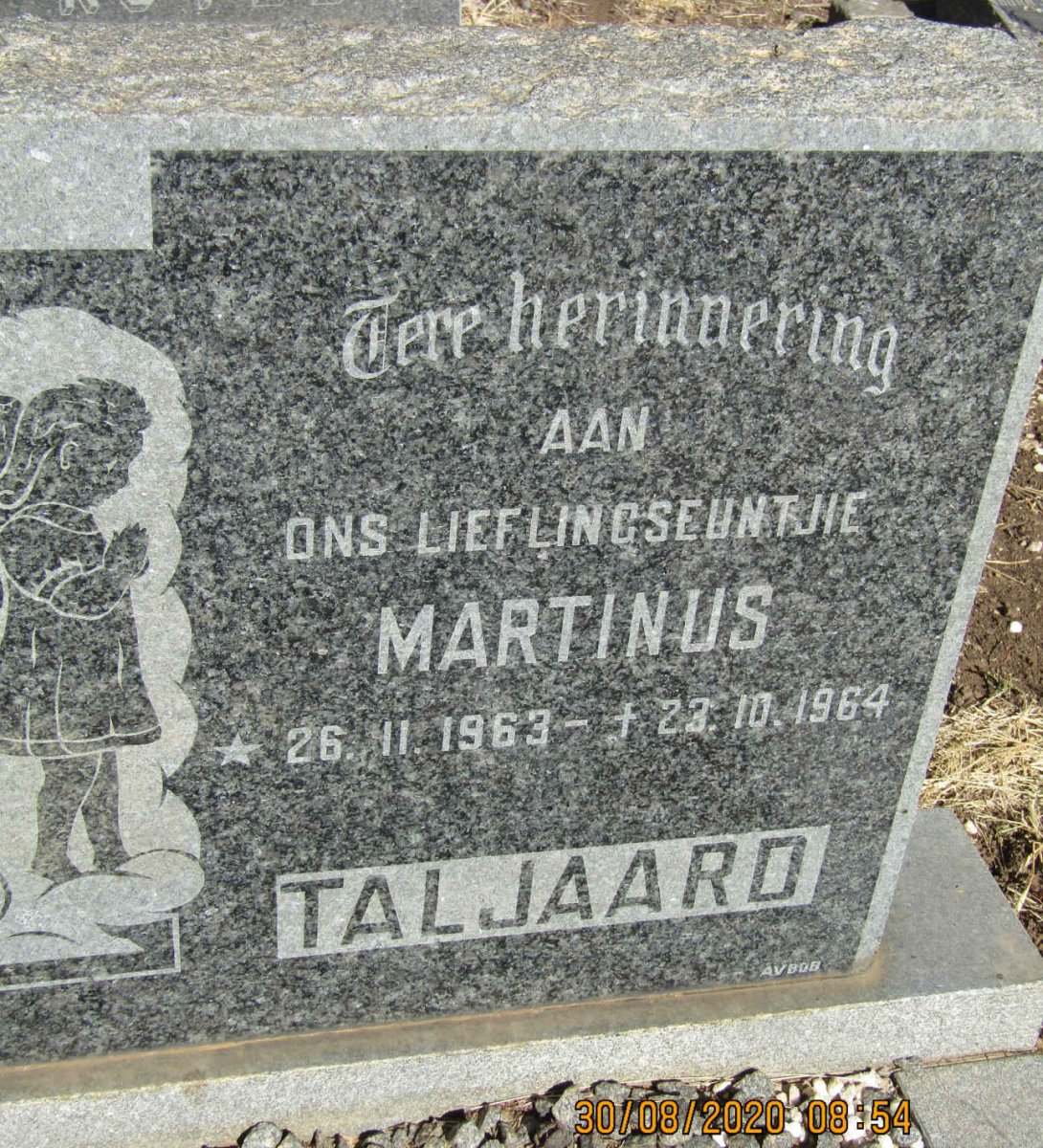 TALJAARD Martinus 1963-1964